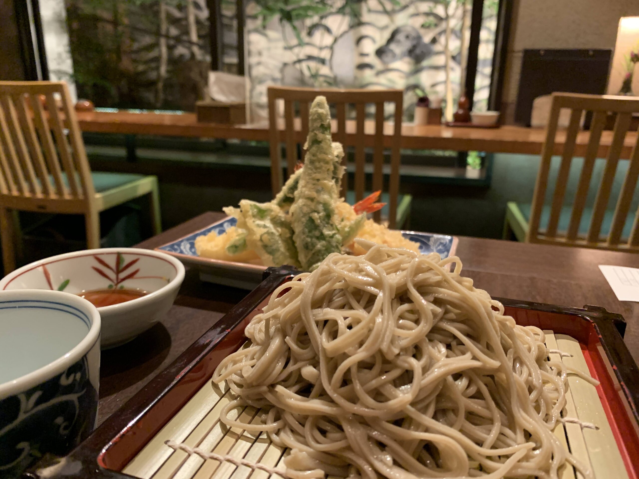 信州そば むらた 博多で蕎麦といえば そば100名店の天ざる蕎麦 福岡市博多区 北九州 週末 食べ歩きブログ